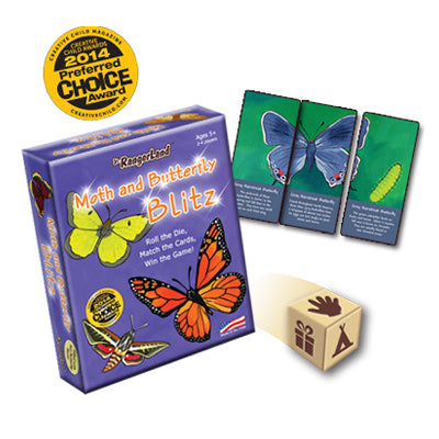 Jr. RangerLand Moth and Butterfly Blitz Card Game