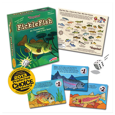 Jr. RangerLand FickleFish Card and Dice Game