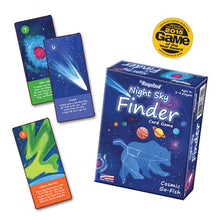 Load image into Gallery viewer, Jr. RangerLand Night Sky Finder Card Game
