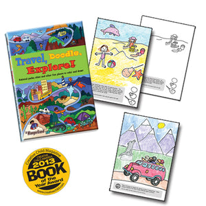 Jr. RangerLand Travel, Doodle, Explore! Activity Book